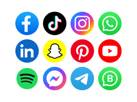 set-of-social-media-icons-editable-file-free-png
